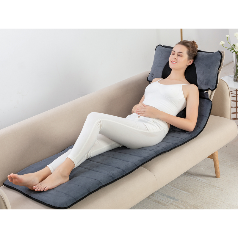 RelaxPro Esteira Massageadora com 10 Motores Vibratórios e 4 Zonas de Aquecimento